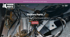 Desktop Screenshot of pickersparts.com