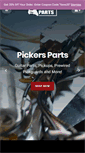 Mobile Screenshot of pickersparts.com